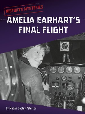 cover image of Amelia Earhart's Final Flight